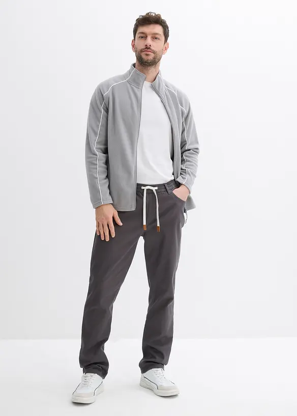 Pantaloni con elastico in vita straight, regular fit, bonprix