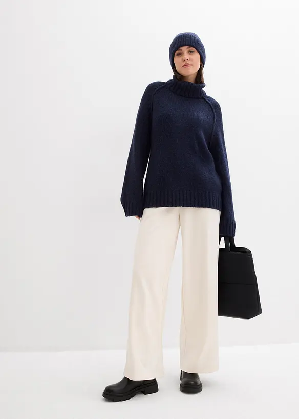 Maglione oversize a maglia grossa, bonprix