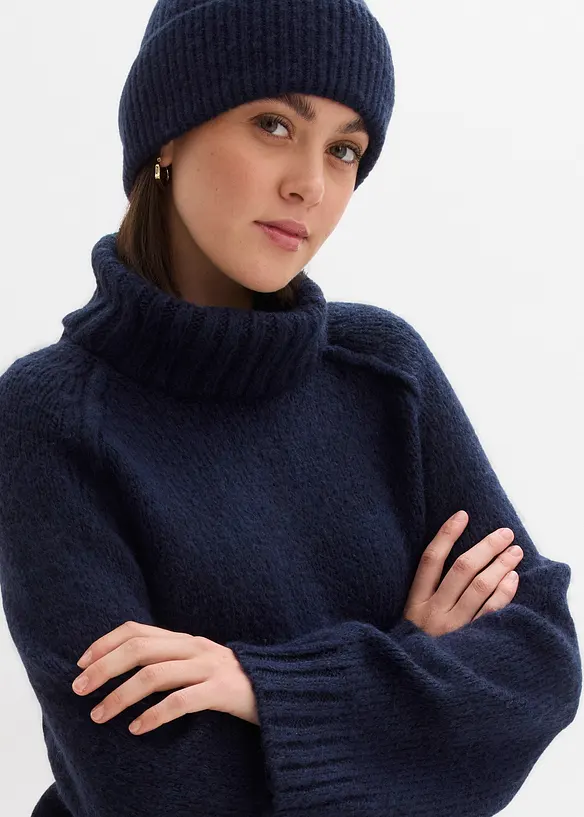 Maglione oversize a maglia grossa, bonprix