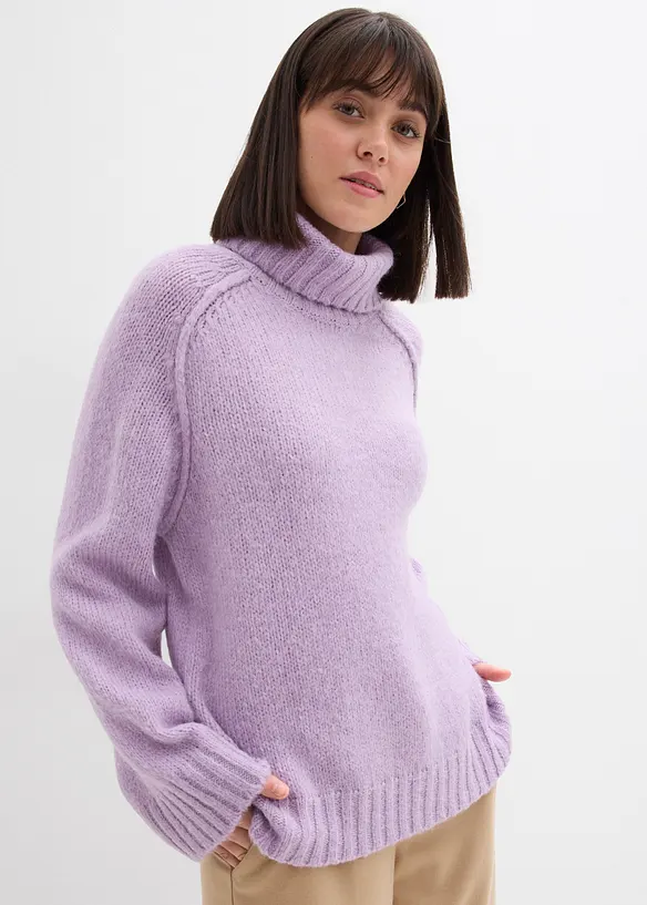 Maglione oversize a maglia grossa, bonprix