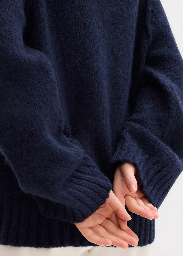 Maglione oversize a maglia grossa, bonprix