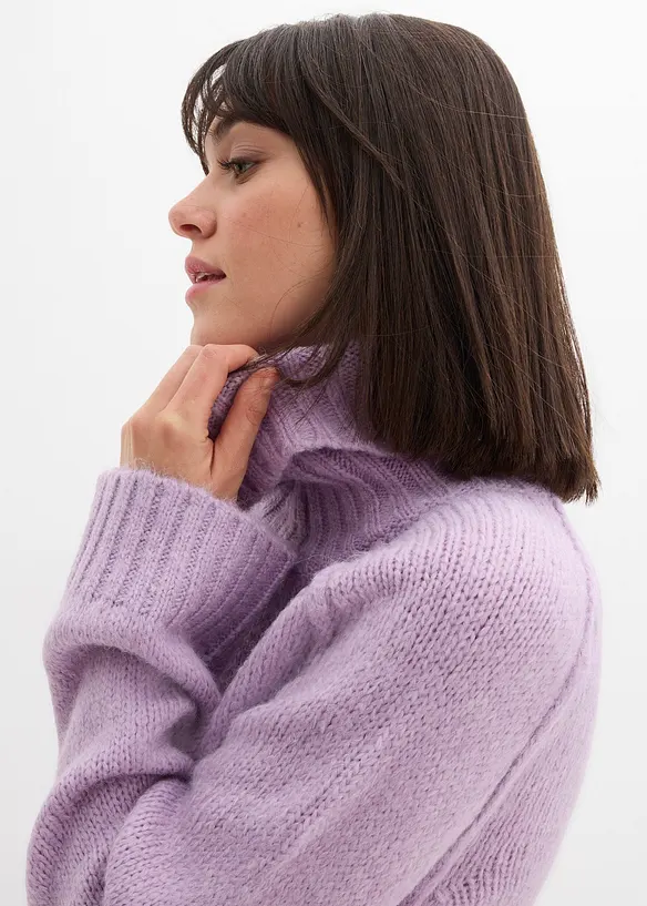 Maglione oversize a maglia grossa, bonprix