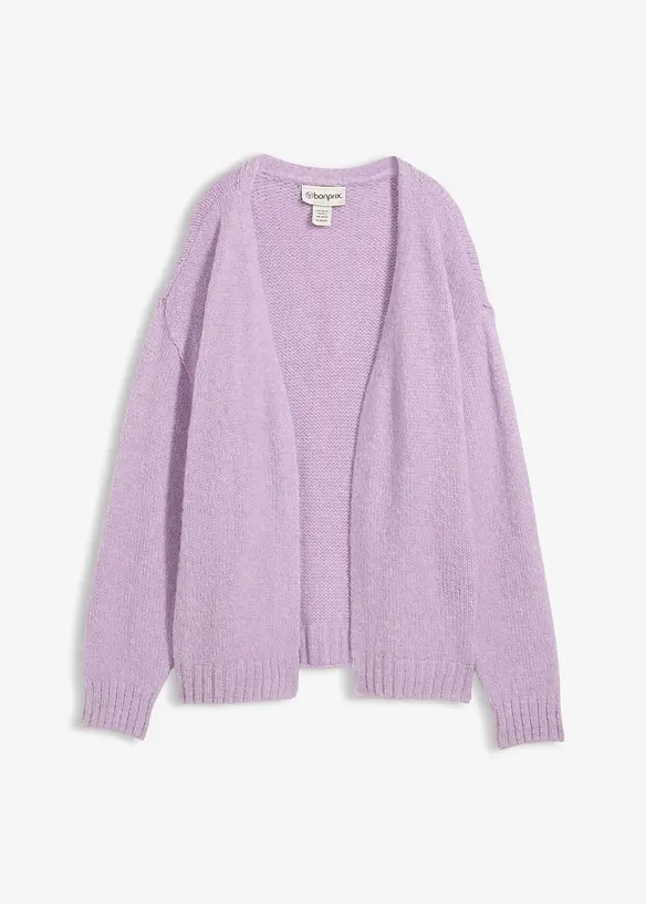 Cardigan oversize a maglia grossa, bonprix