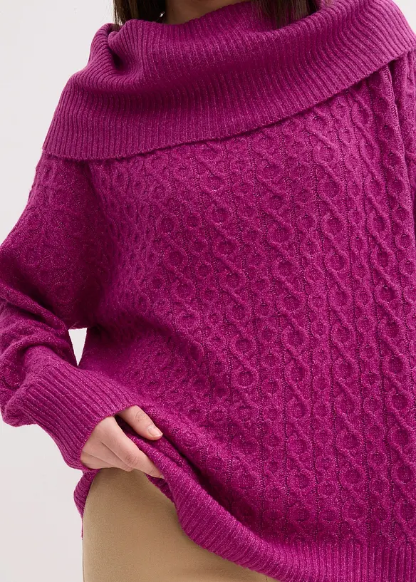 Maglione a trecce, bonprix