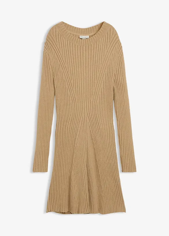 Abito midi in morbida maglia di misto viscosa, bonprix