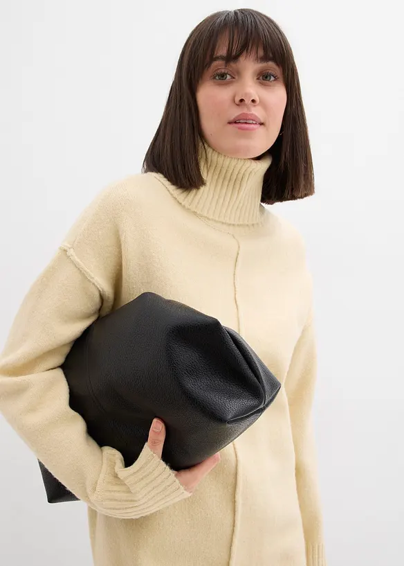 Abito in maglia con cucitura decorativa, bonprix