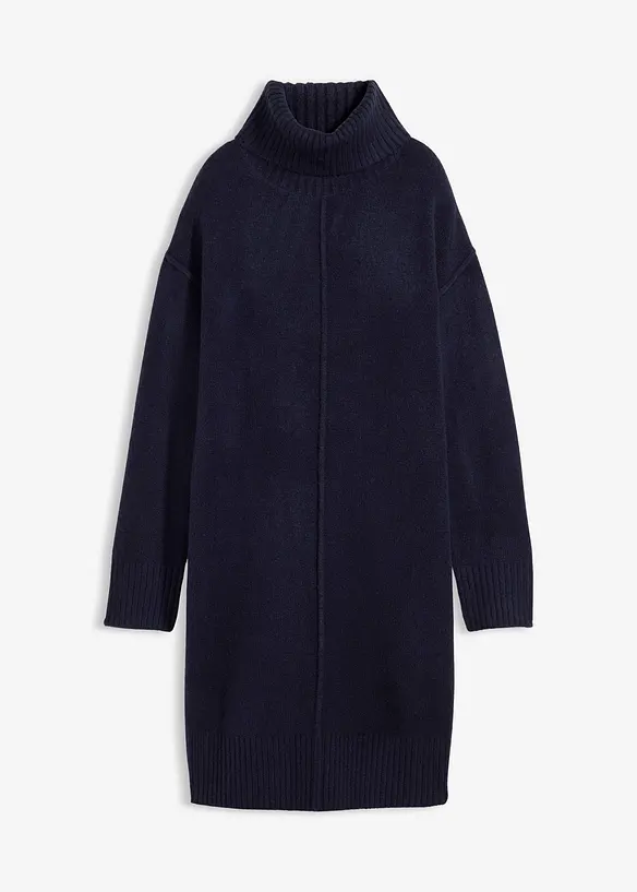 Abito in maglia con cucitura decorativa, bonprix