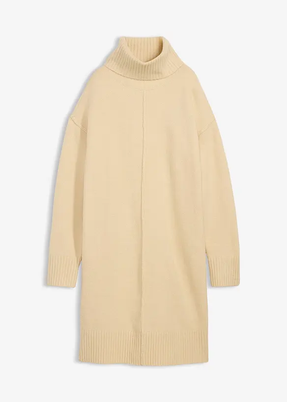 Abito in maglia con cucitura decorativa, bonprix