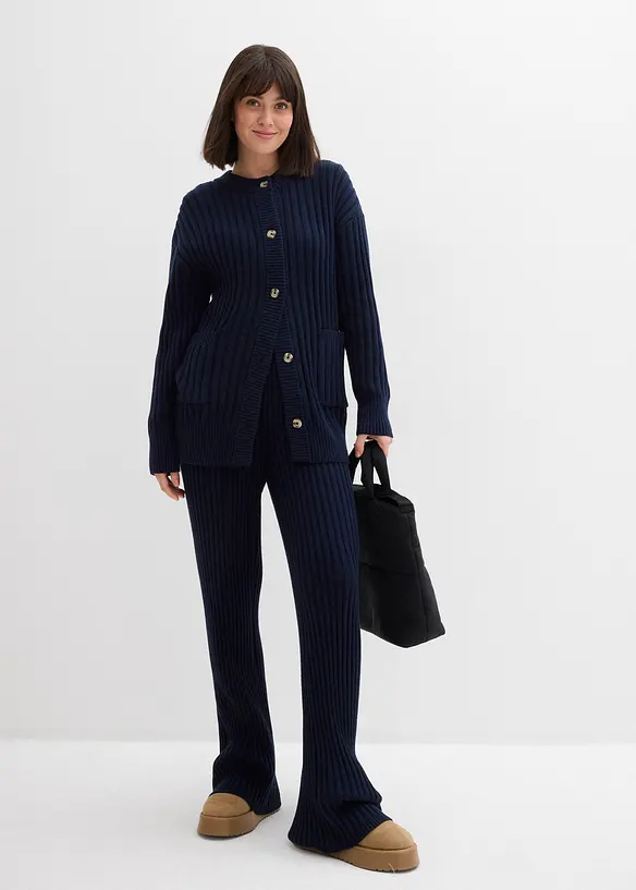 Cardigan in misto viscosa morbido, bonprix