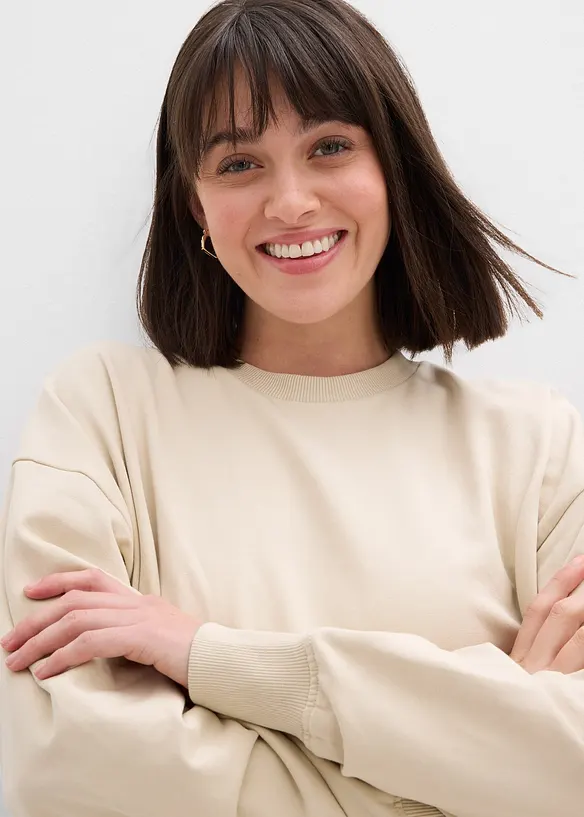 Felpa oversize, bonprix