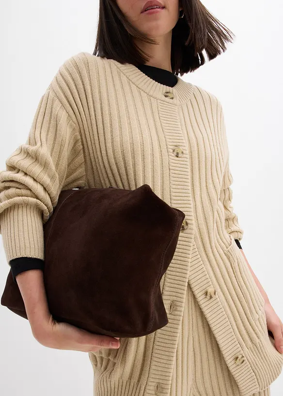 Cardigan in misto viscosa morbido, bonprix