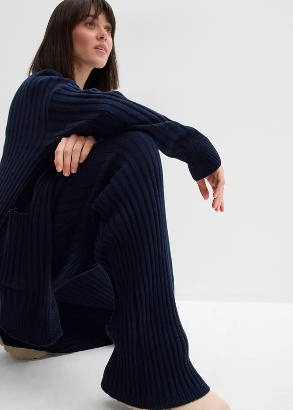 Pantaloni in maglia di soffice misto viscosa, bonprix