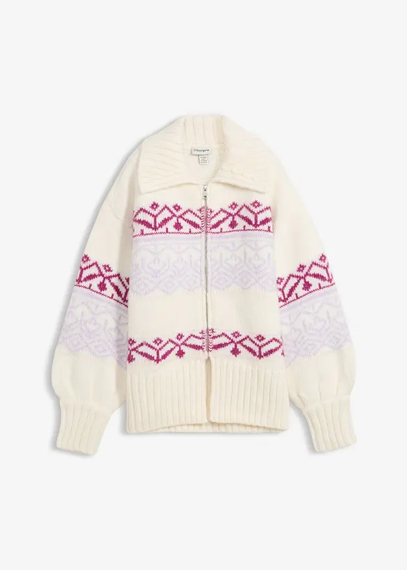 Cardigan norvegese corto, bonprix