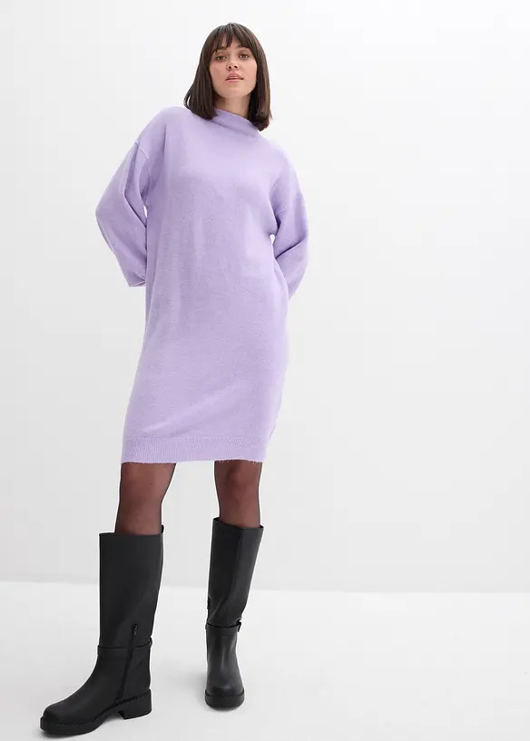 Abito in maglia con lavorazione strutturata, bonprix