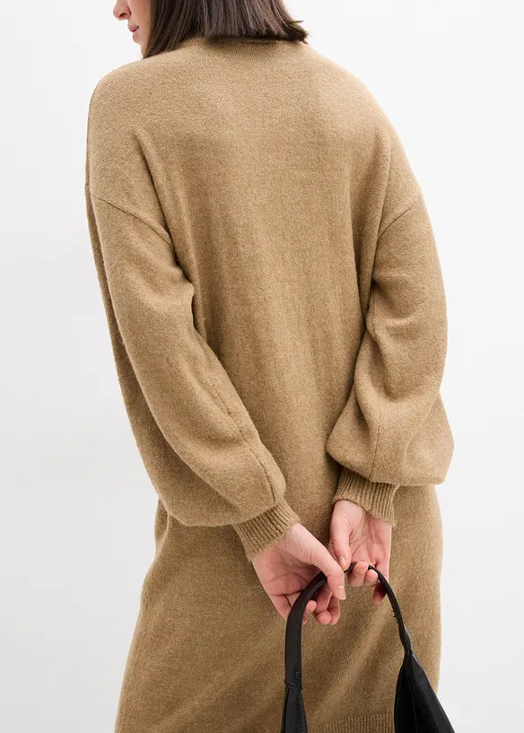 Abito in maglia melange, bonprix