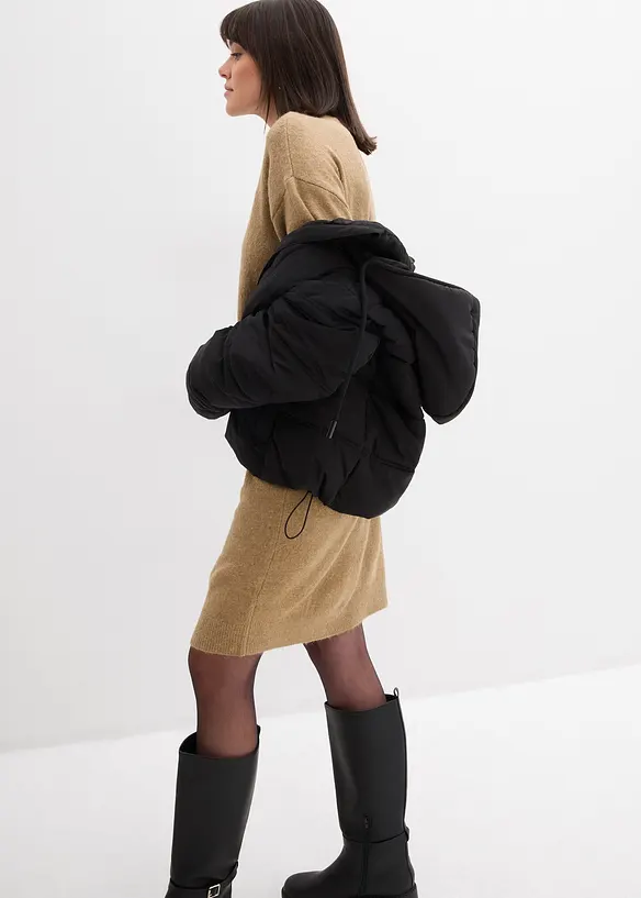 Abito in maglia melange, bonprix