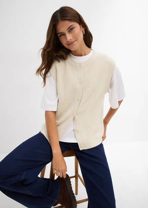 Gilet in maglia, bonprix