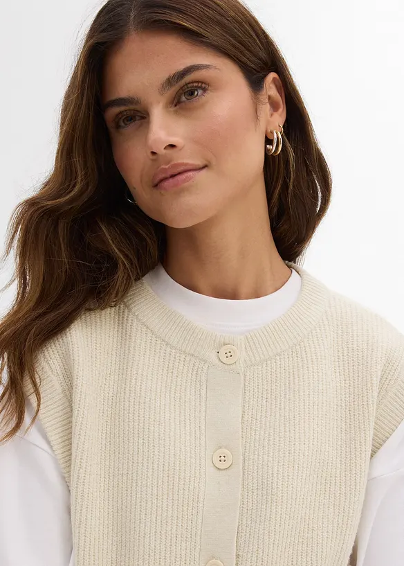 Gilet in maglia, bonprix