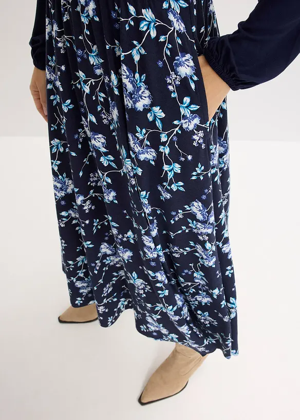 Abito in jersey di misto viscosa, bonprix