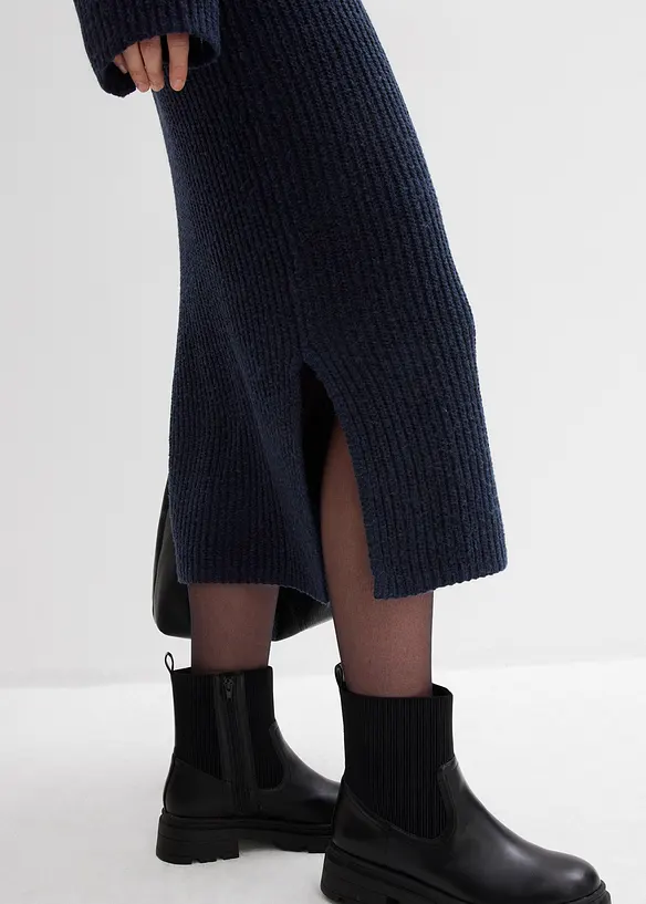 Abito in maglia a coste, bonprix