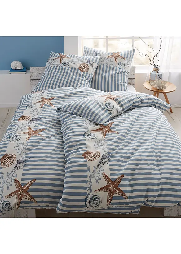 Biancheria da letto con motivi marini, bonprix
