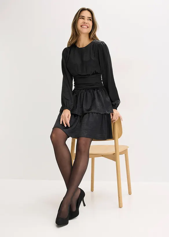 Collant velati con fascia morbida in vita 30 den, bonprix