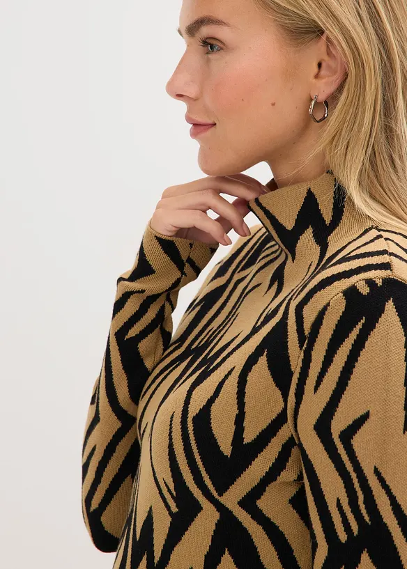 Abito in maglia aderente, bonprix