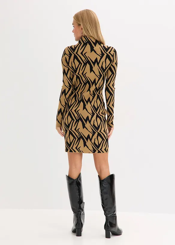 Abito in maglia aderente, bonprix