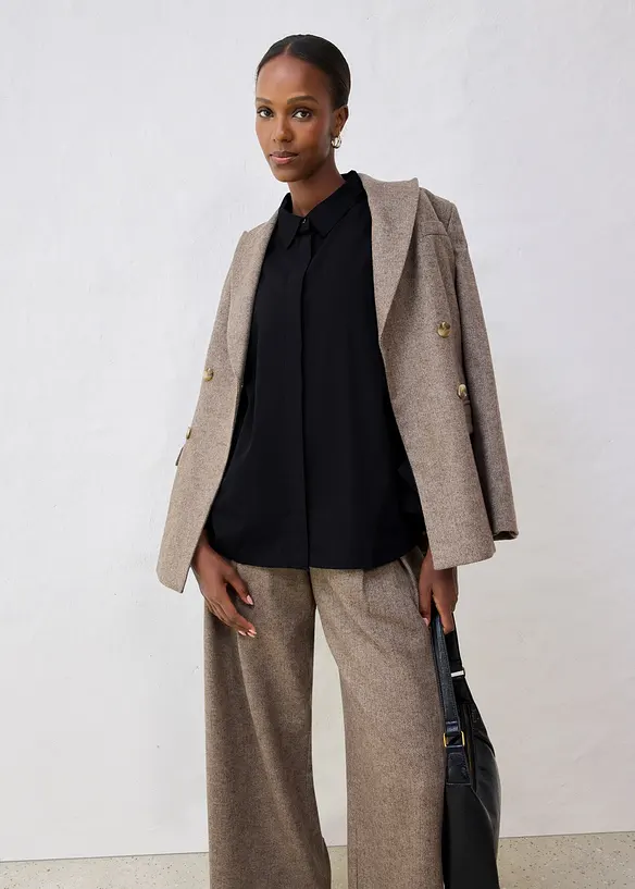 Camicetta in misto seta, bonprix