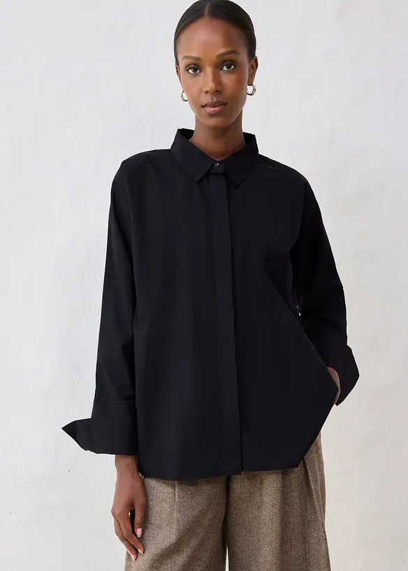 Camicetta in misto seta, bonprix