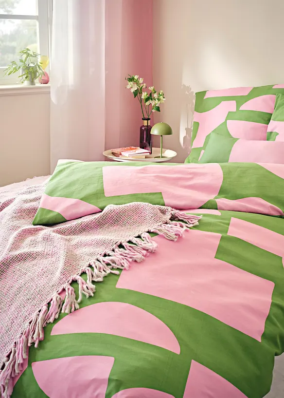 Tenda con poliestere riciclato e colori sfumati (pacco da 2), bonprix