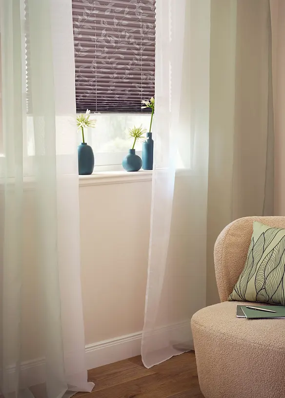 Tenda con poliestere riciclato e colori sfumati (pacco da 2), bonprix