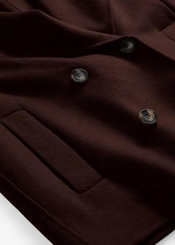 Giacca oversize in morbido misto lana, bonprix