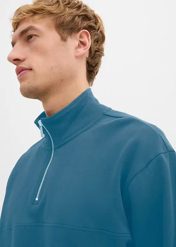 Felpa oversize in puro cotone biologico, bonprix