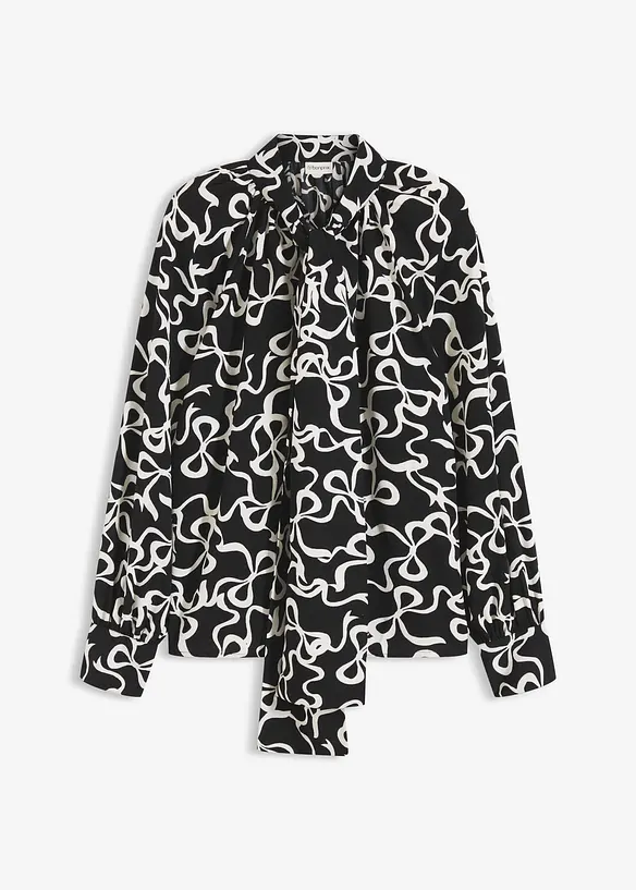 Camicetta con fiocco, bonprix