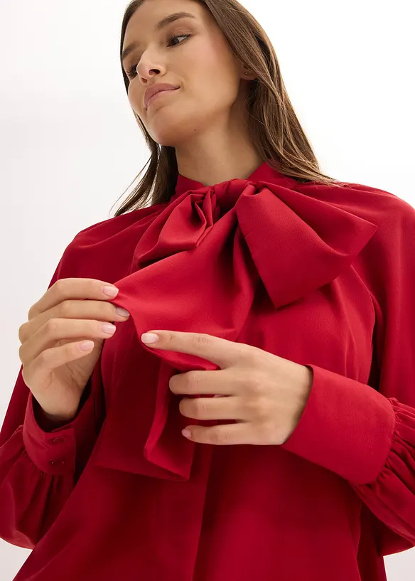 Camicetta con fiocco, bonprix