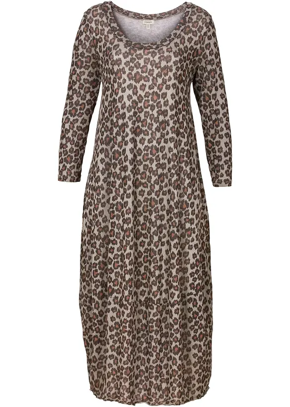 Abito a palloncino in maglina, bonprix