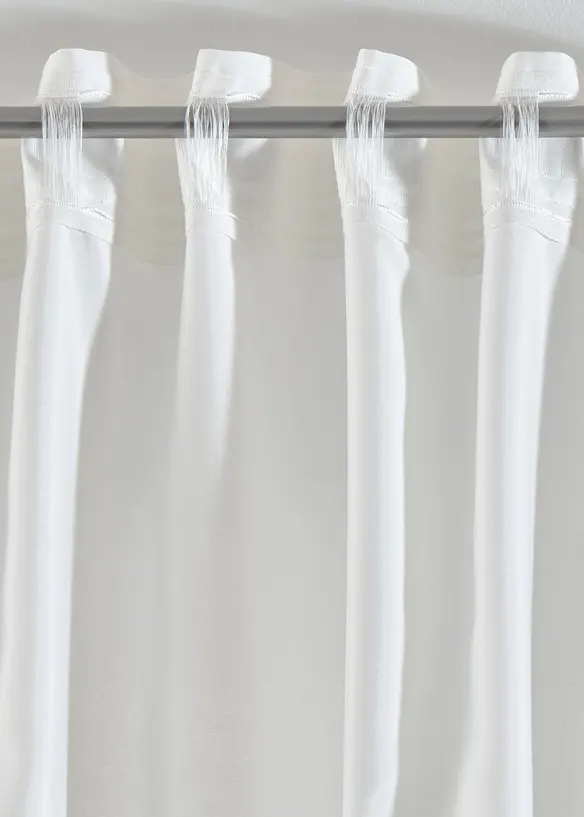 Tenda semitrasparente in materiale riciclato (pacco da 2), bonprix