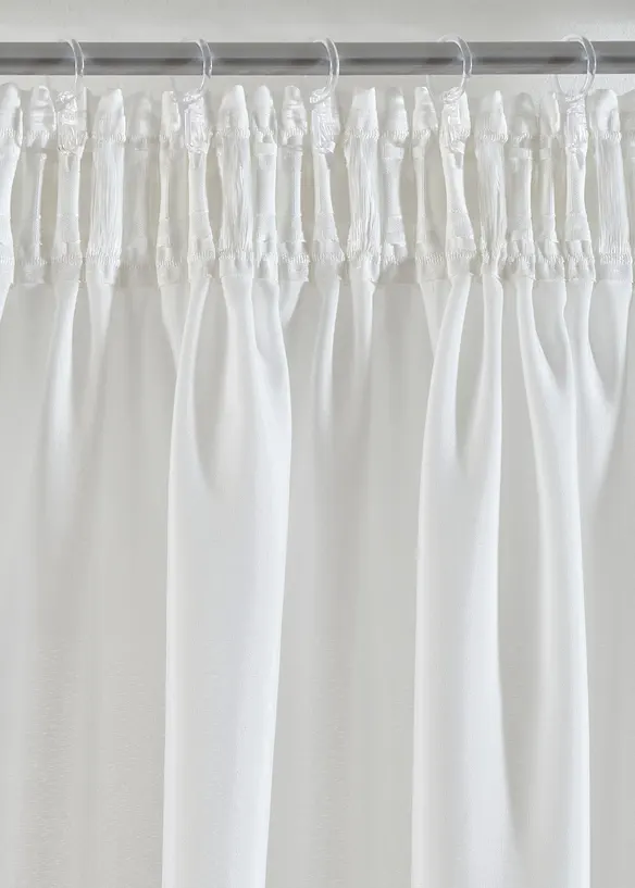 Tenda semitrasparente in materiale riciclato (pacco da 2), bonprix