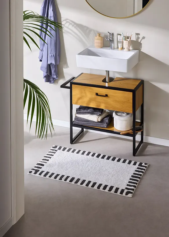 Tappeto da bagno con motivo minimal, bonprix