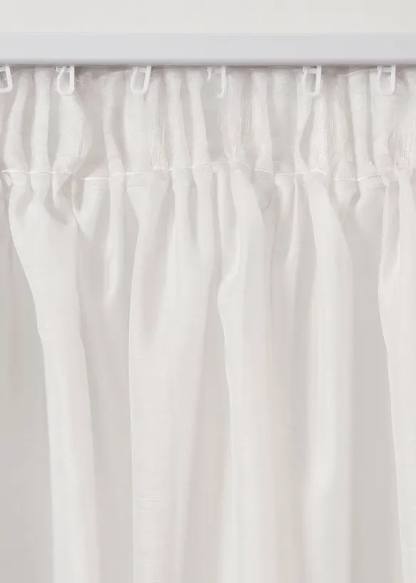 Tenda trasparente con stampa (pacco da 1), bonprix