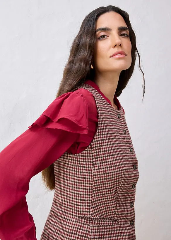 Gilet in misto lana, bonprix