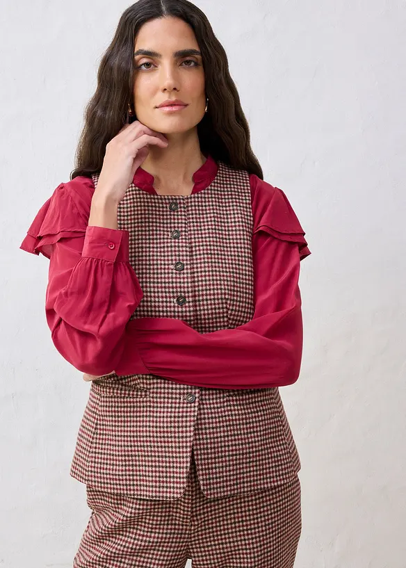 Gilet in misto lana, bonprix