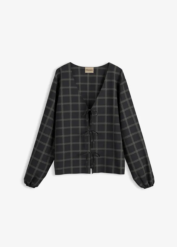 Blusa oversize in morbida viscosa, bonprix