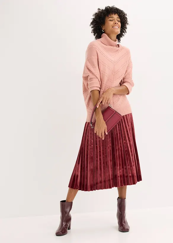 Maglione a collo alto, bonprix