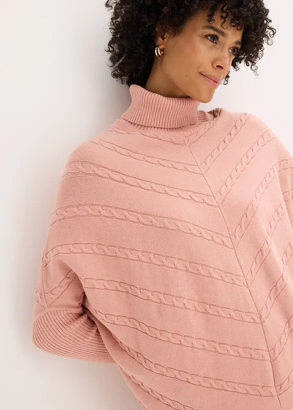 Maglione a collo alto, bonprix