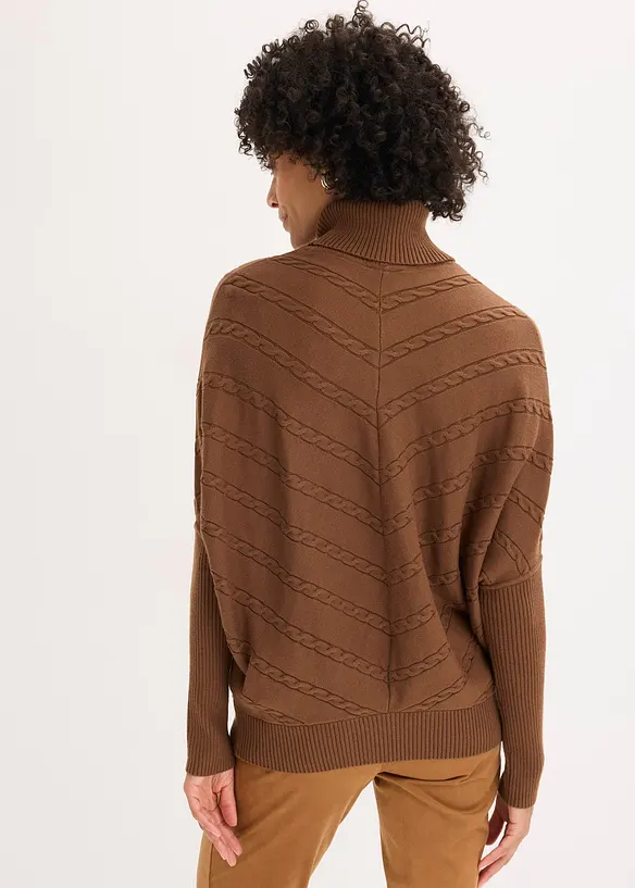 Maglione a collo alto, bonprix