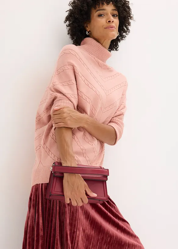 Maglione a collo alto, bonprix