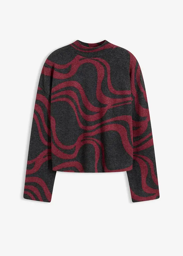 Maglia morbida a coste, bonprix