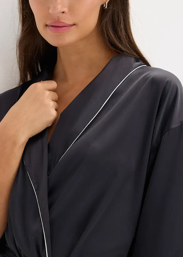 Kimono in satin lucido, bonprix